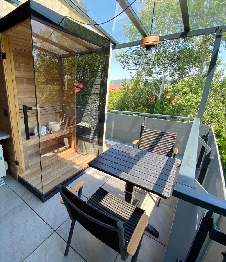 Relax Sauna Apartman Privat Finn Szaunaval Keszthely Luaran gambar